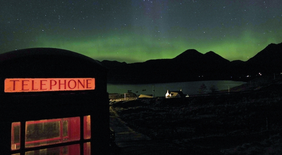 Andromeda Calling......Aurora from Ardhasaig by Gordon Macdonald