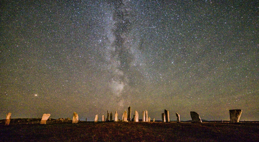 Callanish and The Milky Way by Emma Rennie
