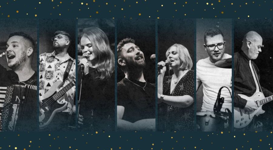 Our Hogmanay Bash lineup featuring: Iain ‘Spanish’ MacKay, Eleanor MacKay, Leah Devlin, Stephen Drummond, Iain Kernahan, AJ MacInnes & Kenny Stewart